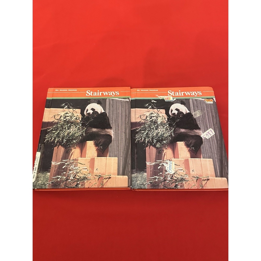 Stairways HBJ Reading Program Lot of 2 Hardcover Books